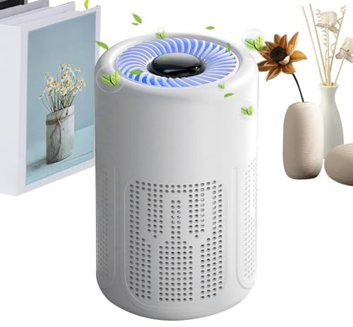 Air Circulator – Muffler Multi-Layer Filter Wide Diffusion | Powerful Household Air Purifier Fan for Home, Bedroom, Living Room, Bathroom, Office, Apartment, Table, Office