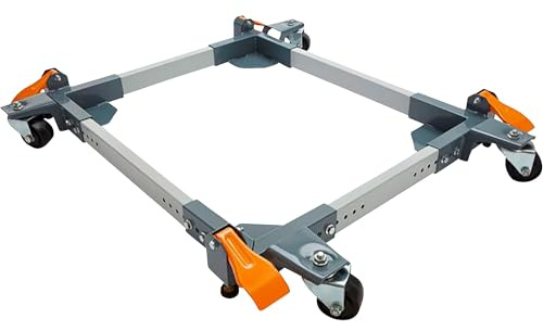Bora Portamate Mobile Base PM-3550 Universal Tool Stand with Caster Wheels - Omni Directional Heavy Duty Mobile Tool Base for Table Saw, Power Tools - Swivel Caster Wheels 1500 lb Capacity PM-3550