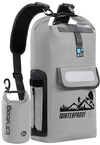 IDRYBAG Dry Bag Backpack Waterproof Floating 20L/30L/40L, Dry Bags Waterproof Backpack for Men, Dry Sack Waterproof Bag Kayak