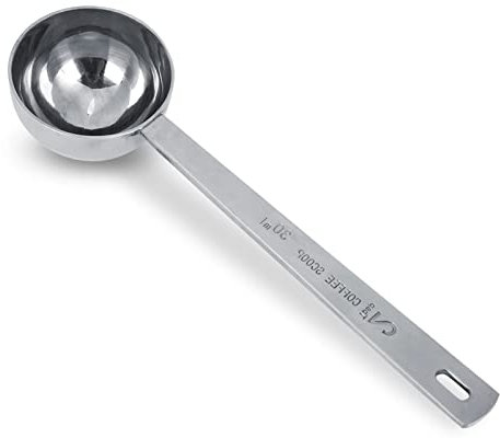 Cuillère à café, cuillère doseuse en acier inoxydable 15 ml/30 ml avec manche long pour café, lait en poudre, thé(30ml)