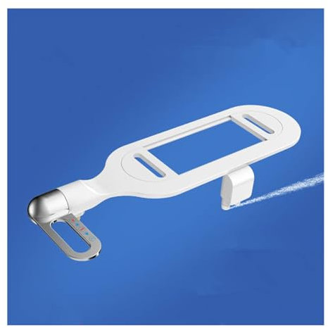 FXNFXLA Abattant de WC avec Lave-Fesses, Bidet de Toilette Non électrique, autonettoyant et Double buse pour Femme et Lavage arrière, contrôle de Pression réglable