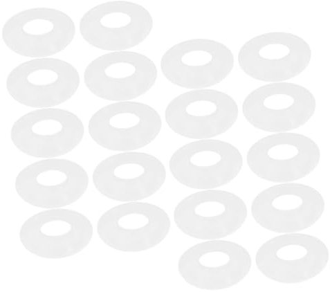 ABOOFAN 10pcs Swing Top Bottle Gasket Seal Replacements White Plastic