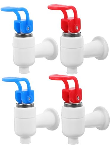 UKCOCO 12stücke Teiliges Wasserhahn Flaschenwasser Innengedrehte Auslaufventile Für Trinkbrunnen Einfache Installation Und Handbetätigung Modernes Design Für Zuhause Und Büro