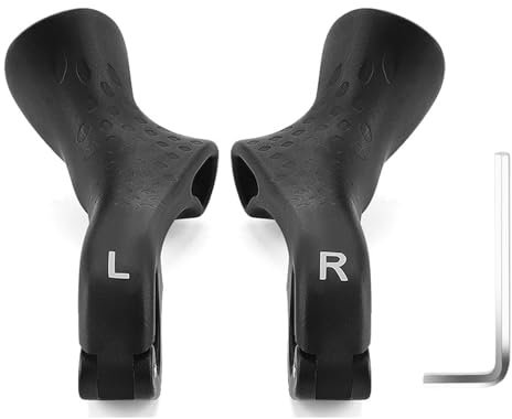 1 Paire Ergonomique Horn de VTT avec Serrure Poignées de Guidon de Vélo Poignées de Verrouillage Anti-dérapant Poignées Vélo VTT Universelles Diamétre 2.22cm Poignées de Guidon Confortable Unisexes