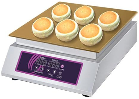 Machine À Crêpes Antiadhésive Commerciale 60-240 ℃ Pour Des Crêpes – Machine À Muffins Électrique De Qualité Professionnelle