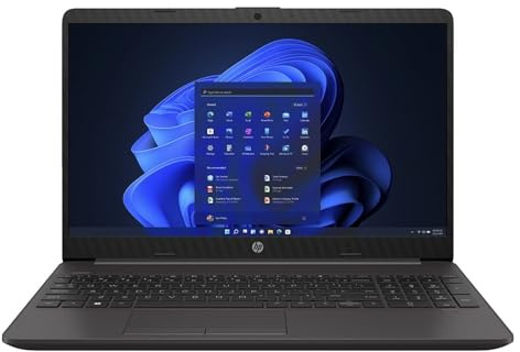 HP 250 G9 Intel Core i5 8GB RAM 256GB SSD 15.6 Inch Windows 11 Pro Laptop