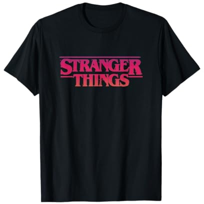 Stranger Things Sunset Logo T-Shirt