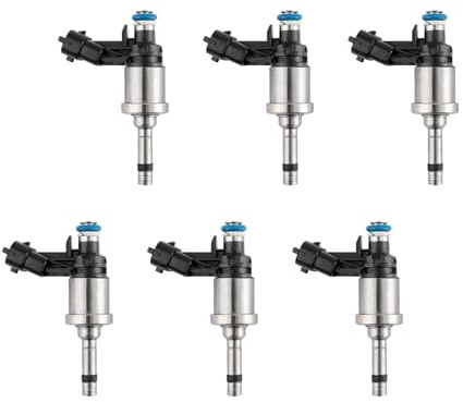 Pompe Injecteur Carburant Compatible Avec Chevy Pour Camaro 3.6L V6 2010 2011 12638530 12669384 6 Pièces Buse D'injection De Carburant De Voiture Injecteurs De Carburant Pièces De Voiture