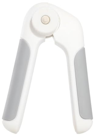 Gripstyrketestare, Handdynamometer Ergonomiskt grepp Handgreppsstyrketestare Bärbar handgreppsdynamometer(Wit,40-60lbs)