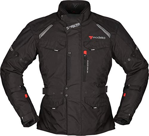 Modeka Striker II Motorcykel textil byxor (Black,XL)
