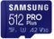 Samsung 512GB PRO Plus MicroSDXC 120MB/s +Adapter