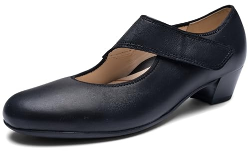 ARA Damen Catania Spangenschuh, SCHWARZ, 35 EU Weit