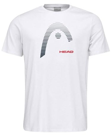HEAD Herren Club Carl M T-Shirt, Weiß, M EU