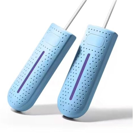 UKLULUAMZ Shoe Dryer USB Port Powered Portable Boot Dryer w/Timer Cleat Dryer Quick Drying Glove Warmer Winter Essentials (Blue)