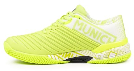 MUNICH PADX 62 Padel, Zapatillas Hombre, Verde, 43 EU