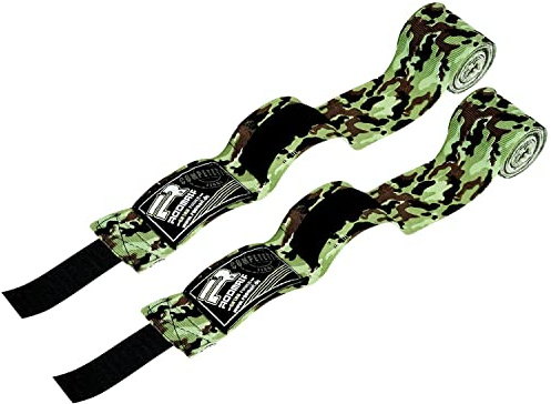 ROOMAIF Boxbandagen Box-Hand Bandagen Innere Boxhandschuhe Kickboxen Boxen 3.5 M Gym Boxing Bandage Training DE (Camoflage Grün, 3.5 M)