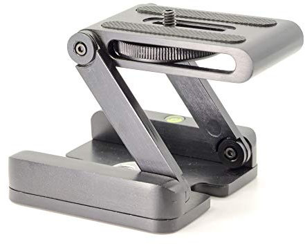 PROtastic® Z Type Multifunctional Foldable Head : Use on tables, desktops, Tripod, Rails, Car, dolly, dollies etc... Bracket Stand Holder For Camera