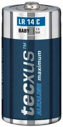 Tecxus 23635 LR14/C (Baby) - Batería alcalina de manganeso 1 5V