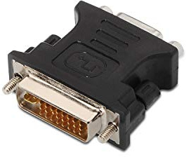Aisens-Adaptador Dvi A Svga. 24+5/M-Hdb15/H. Negro