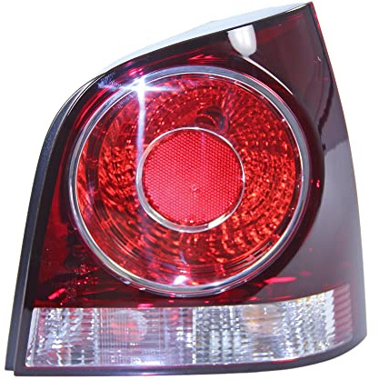 BESTPRICE 1x Heckleuchte rechts rot ohne Lampenträger Kompatibel mit VW POLO (9N_, 9A_)