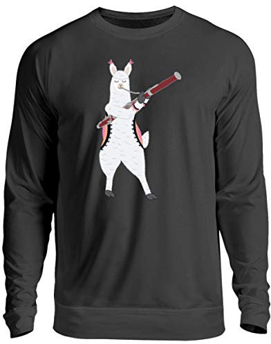 Chorchester Ideal für Fagott und Alpaka Fans - Unisex Pullover -XL-Jet Schwarz