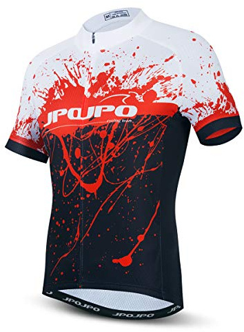Cykeltröja herr MTB jersey landsvägscykel tröjor sommar kortärmad cykelkläder, 1cu5017, M