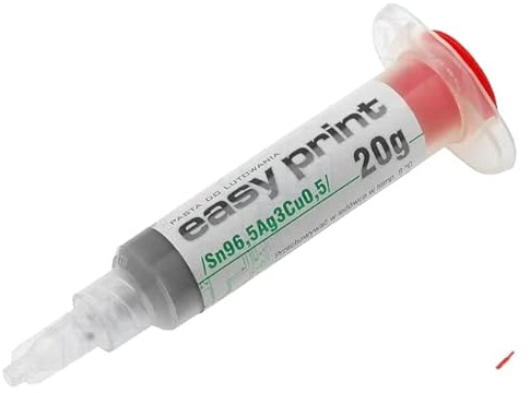 20 Gramm Lötzinn Lötpaste in Spritze für SMD BGA Löten mit Flussmittel Solder