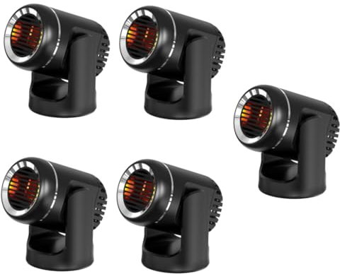 ULTECHNOVO 5stücke Autoheizung Tragbarer Heizlüfter Für Auto Effektiver Scheibenenteiser Und Wärmespender Für Wintercamping Und Schnelle Fensterentfrostung Kompakt Und Leicht Mit