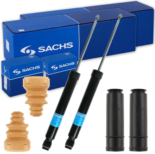 2x Sachs Stoßdämpfer + Protection Kit hinten | 2x310 950+900 137 Kompatibel mit Golf V (1K1),Golf VI (5K1),Golf VI Variant (AJ5),Octavia II (1Z3),Octavia II Combi (1Z5)