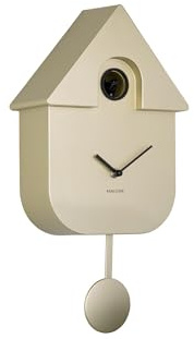 Karlsson Modern Cuckoo Wall Clock 'Metallic Gold' - KA5867GD
