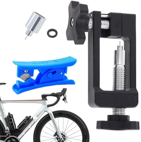Herramientas de freno hidráulico para bicicletas,Herramienta de inserción de aguja de aceite para bicicletas - Disco de aceite para bicicleta - Herramienta de inserción de accesorios de manguera hidrá