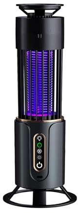 Insektenvernichter Elektrisch,Mückenlampe mit Nachtlicht 2 in 1,Mückenfalle mit Timer,Insektenfalle Fliegenfalle Innenbereich Mückenabwehr Outdoor Mückenlampe für Mücken,Motten,Fliege,Spinnen