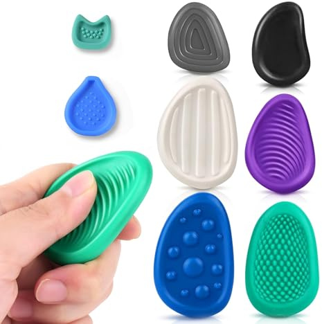 Fidget Toys, 8 Stück Blaue Anti Stress Spielzeug, Beruhigende Fidget Toy Für Und Erwachsene, Sensorisches Spielzeug Zur Entspannung Und Angstbewältigung