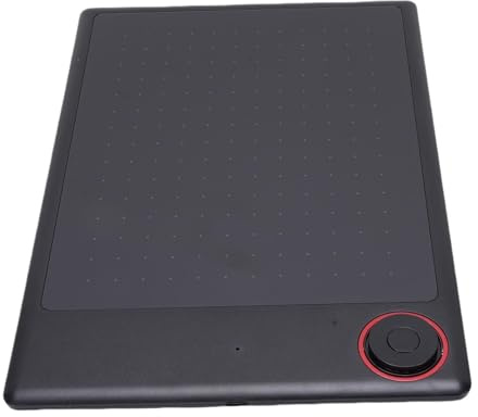 Tableta de Dibujo de Gráficos, Tableta de Arte Digital de 10x6 Pulgadas, Herramienta de Dibujo de Gráficos de área Grande con Niveles de Presión de 8192 Niveles con
