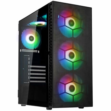 Palicomp AMD Gamer • Gaming PC • AMD Ryzen 5 5500 • NVIDIA RTX 3050 6GB DDR6 • 16GB 3200MHz DDR4 • 1TB NVME SSD • RGB HF Mesh Gaming Case • WiFi • Bluetooth • Windows 11