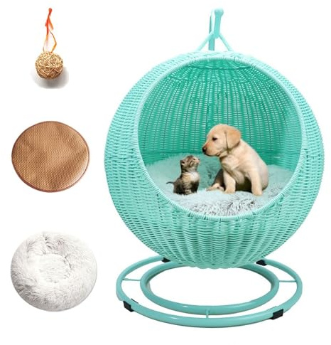 Hamaca para mascotas, columpio colgante para gatos, animales pequeños, espacio de descanso cómodo y seguro