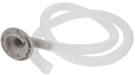 TOBBOMEY Air Conditioner Drain Hose Connector Kit with Transparent Vinyl Tube Elbow Fitting for Window and Split Ac Units Easy Installation Drainage Accessory for Home and Random Color