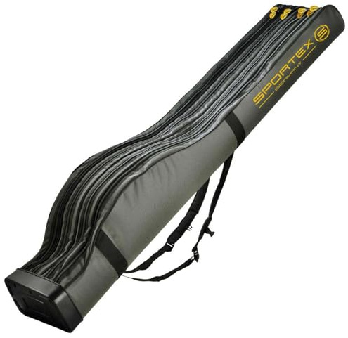 Sportex Tasche 4 Fächer für montierte Rute Länge 165 cm