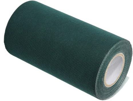 SHENJMAI Cinta Adhesiva para césped Artificial Cinta autoadhesiva for Costura de césped Artificial - 15 cm x 10 m, Verde