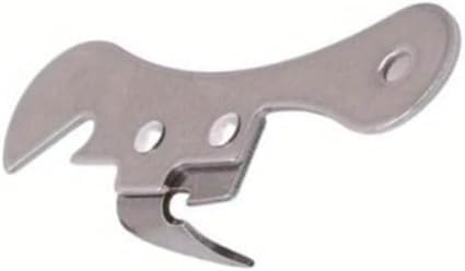 Silver Can Opener Manual Stainless Steel Camping Can Opener Portable Bottle Opening Heavy Duty Multifunctional Kitchen Accessories for Kitchen Travel Camping Survival, Manual Can Openers