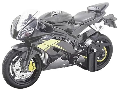 Haofy Modelo de Juguete de Motocicleta de Aleación Educativa 1:18 para Decoración del Hogar, Resortes de Choque en el Interior, Diseño Portátil para Adornos de Juguete de Motocicleta para Niños