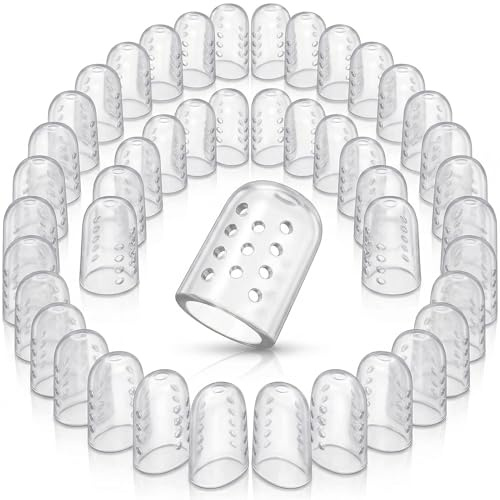 55 Pièces Protection Des Orteils Transparent, Protege Orteil Silicone Respirant, Protection Orteil Silicone-Anti-Friction, Adaptée À La Marche En Cours D'exécution, Soulager Pied La Douleur
