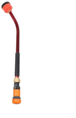 NEIQIUWING Gießstab aus mit 38° Winkel und 1000-Loch Düse für Pflanzen, Verlängerung 62cm, Anschluss 1/2 3/4 1 Zoll, robustes Metall Design für Garten Landwirtschaft Bewässerung(3/4inch)