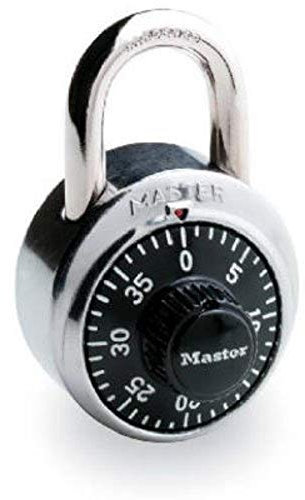 Master Lock 1500D Cadenas à combinaison Noir 1-7/8
