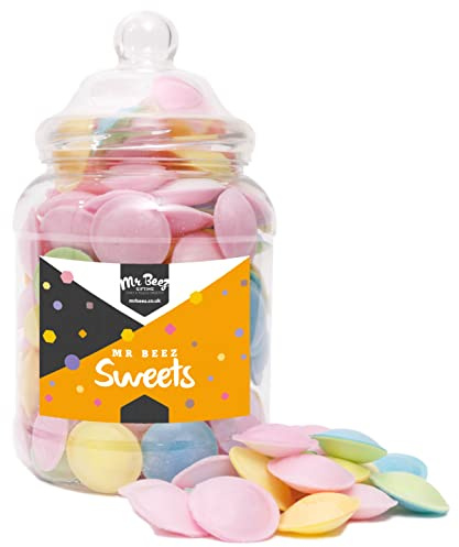 Mr Beez Sweets | Flying Saucers | Choice of Classic Retro Sweets Available | 24x14cm | 200 Grams