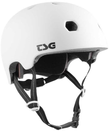 TSG Meta Solid Color Helm weiß