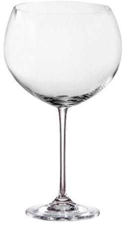 Bohemia Crystal Set de Copas para Gin Tonic Enebro 850 ml 4 Unidades