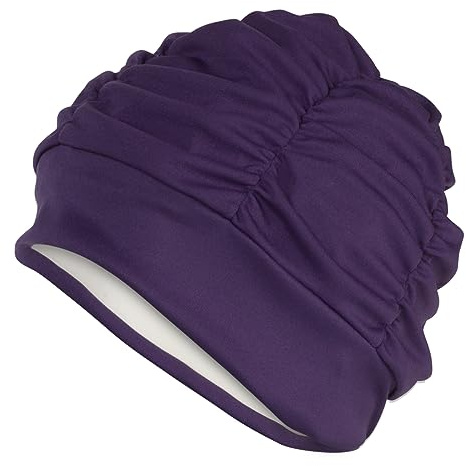 Fashy Stoffbadehaube, lila, Einheitsgröße