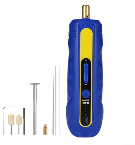 Dissolvant de colle pour téléphone portable avec trois niveaux de vitesse, affichage de la poussière à lumière verte et moteur conçu pour une concentricité constante lors de l'utilisation