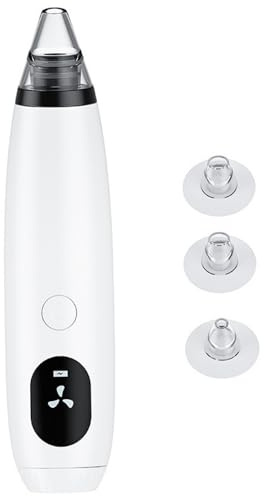 Aspira punti neri, Aspira punti neri con 3 modalità regolabili Aspirazione Funzionamento a batteria Pulizia profonda per donne e uomini